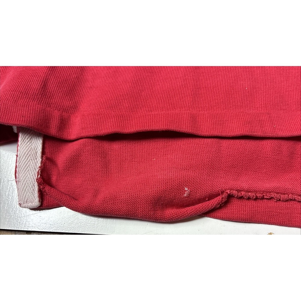Green Mountain Rugby Shirt Size XL Red Well-Worn and Comfy! (21E) - Picture 4 of 6